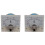 2X 85C1-A  Medidor de Amperios Analógicos Medidor de Panel Medidor 30A 1