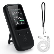 Nuclear Radiation Detector Geiger Counter with TFT Display and Alert Beta Gamma X-Ray Radiation Monitor