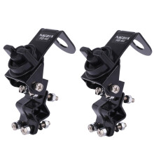 2X Staffa di Montaggio per Antenna per Auto RB-46 Colore Nero per Autoradio Mobile KT-8900D BAOJIE BJ-218 Staffa per Antenna