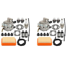 2X Kit Filtro Aria Carburatore per FS120 FS200 FS250 FS300 FS350 FR350 FR450 FR480 Sostituisci 4134120