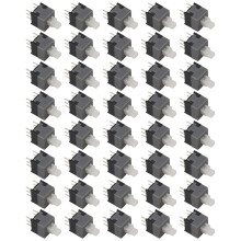 6 Pin DPDT Latching Tact Tactile Push Button Pushbutton  40 Pcs
