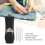Lipstick Shape Needle Storage Box Retractable Compact Household Needle Black 12