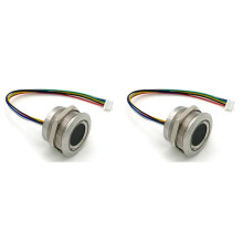 2X R503 Circular Round Ring Indicator LED Control DC3.3V MX1.0-6Pin Capacitive Fingerprint Module Sensor Scanner-19mm