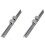 Linear Rails and Bearings,2Pcs Linear Guide Rail 500mm +4Pcs Linear Bearing 12mm Slide Blocks SBR12UU 1
