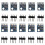 10PC Si7021 GY-21 SHT21 HTU21 Digital Humidity Temperature Sensor Module Replace SHT11 for Low Power CMOS IC Module 1