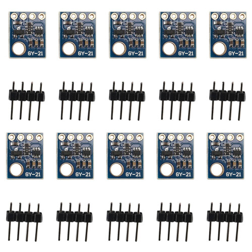 10PC Si7021 GY-21 SHT21 HTU21 Digital Humidity Temperature Sensor Module Replace SHT11 for Low Power CMOS IC Module