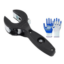 Ratelbuissnijder, 2-in-1 Compacte Buissnijder voor Kleine Ruimtes, Ratelende PVC-Snijder, Buissnijder 1/4 Inch Tot 7/8 Inch