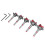 5Pcs Adjustable Forstner Drill Bits Set Tungsten Steel 15-35mm 12