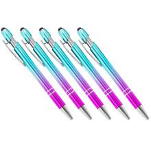 50 St Gradient Metallkulspetspennor Pekskärmskulspenna för Att Skriva Brevpapper Kontor Skolmaterial A