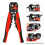 8-Inch Multi-Function Wire Stripper & Crimper, 24-10AWG, Orange 6