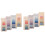 1600 Pcs Sticky Index Tabs, 4 Sheets Morandi Strip Index Tabs, Writable Page Sticky Notes with Ruler for Page Marking 1