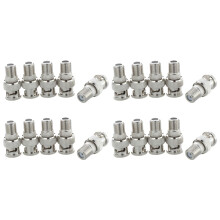 20Pcs BNC Male Plug A F Femelle Jack Adaptateur Coaxial Connecteur Coupleur CCTV Camera