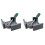 Aluminum Single Handle 90 Degree Right Angle Clamp Angle Clamp Woodworking Frame Clip Right Angle Folder Tool 2PC 1
