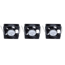 3X AC 220V-240V 0.14A Raffreddamento Cooler Brushless Ventola 120mm x 120mm x 38mm