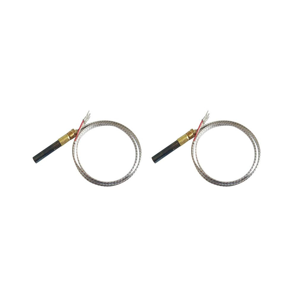 2X 750Mv Thermocouple For Heat Glo Heatilator For Fire Gas Stoves Heat&Glo Gas Stoves Oven (36Inch, Aluminum) 4713632869957
