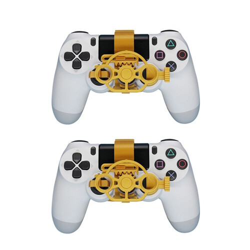 2X Gaming Racing Wheel  Steering Game Controller for   PS4 3D Printed Accessories