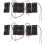 10 Pcs 2 x 1.5V AA Battery Holder Case Box Black W Wire Leads 1
