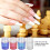 Clear Silicone Nail Art Stamper for DIY Patterns, 142g 10