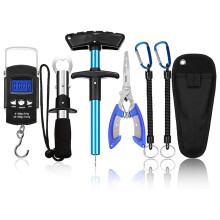 Vis Haak Remover Gereedschap, Handheld Digitale Vis Schaal Squeeze-Out Vis Grijper Vissen Combo Kit Visgerei Accessoires