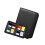 160 Capacity PU Leather Trading Card Binder For-Black 1