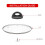 2Pcs Universal Pot Lid Replacement Knobs, Heat Resistant Pan Lid Holding Handles 5