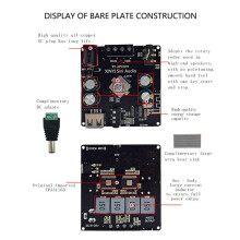 2X XY-AP100H 100W + 100W Dual TPA3116D2 5.0 Stereo Audio Digital Power Audio Amplifier Board AMP Amplificador AUX