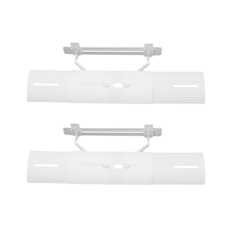 2X Adjustable Air Conditioner Cover Windshield Air Conditioning Baffle Shield Wind Guide 6033107808020