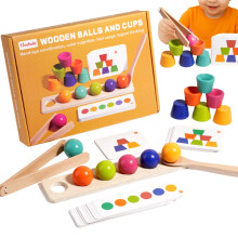 Color Sorting Cups for Preschool Kids, Educational Stacking Toys for Color Recognition and Motor Skills