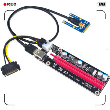 2X  PCIe to PCI Express 16X Riser for Laptop External  Card EXP GDC BTC Miner MPCIe to PCI-E Slot