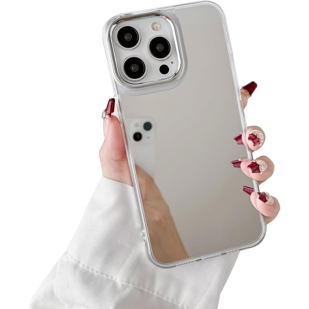 Mirror Phone Case For Itel A70 A50, Shockproof Soft Tpu Cover With BuiltâIn Mirror Design, Luxury Makeup Style For Women 9771547594673
