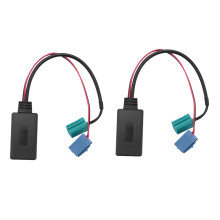 2X Biurlink Car Audio Adapter Interface ISO 6Pin&8Pin for 2005-2011 Models Stereo CD Host
