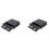2X Universal Pocket Dash Box con Doppia Radio per Auto 1