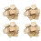 200 DIY Square Decorative Wood Slices 1
