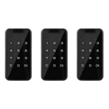3X Electronic Digital Electronic Door Lock Fingerprint Press Password Keyless Keypad