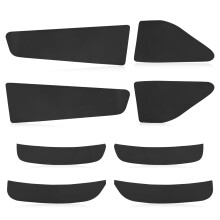 Precut Gloss Black Tail Light Tint Kit and Side Marker Vinyl Overlay for Dodge Charger 20152024
