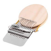 Tragbare Reparaturmaschine Mini-Webrahmen Reparatur-Set – Edelstahl & Kiefer