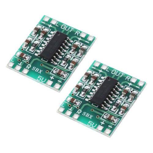 2X PAM8403 Audio Module USB  5V Class D Digital Amplifier Amplifier Board LCD