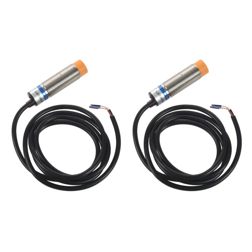 2X LJC18A3-H-Z/BX 1-10mm Capacitance Proximity Sensor  NPN NO  6-36V 300MA