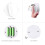 Wireless Spot Lights Battery Operated Accent Lights Indoor Dimmable LED Spotlight Anywhere Rotatable Wall Light(8 Pack) 3