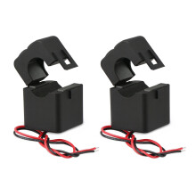 2X Strom , 100A 100MA Wechsel Strom Sensor, Split Kern Amp Transformer Sensing Relay