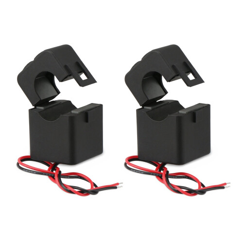 2X Strom , 100A 100MA Wechsel Strom Sensor, Split Kern Amp Transformer Sensing Relay