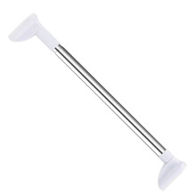 Barra Telescópica para Ropa Sin Perforaciones, Extensible, de Acero Inoxidable, para Cortinas, de Fácil Instalación para Bricolaje.