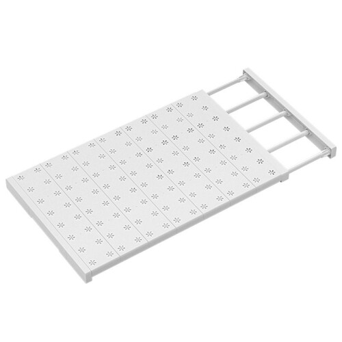 Adjustable Storage Rack Telescopic Wardrobe Shelf Storage Rack DIY Partition Cabinet Tools