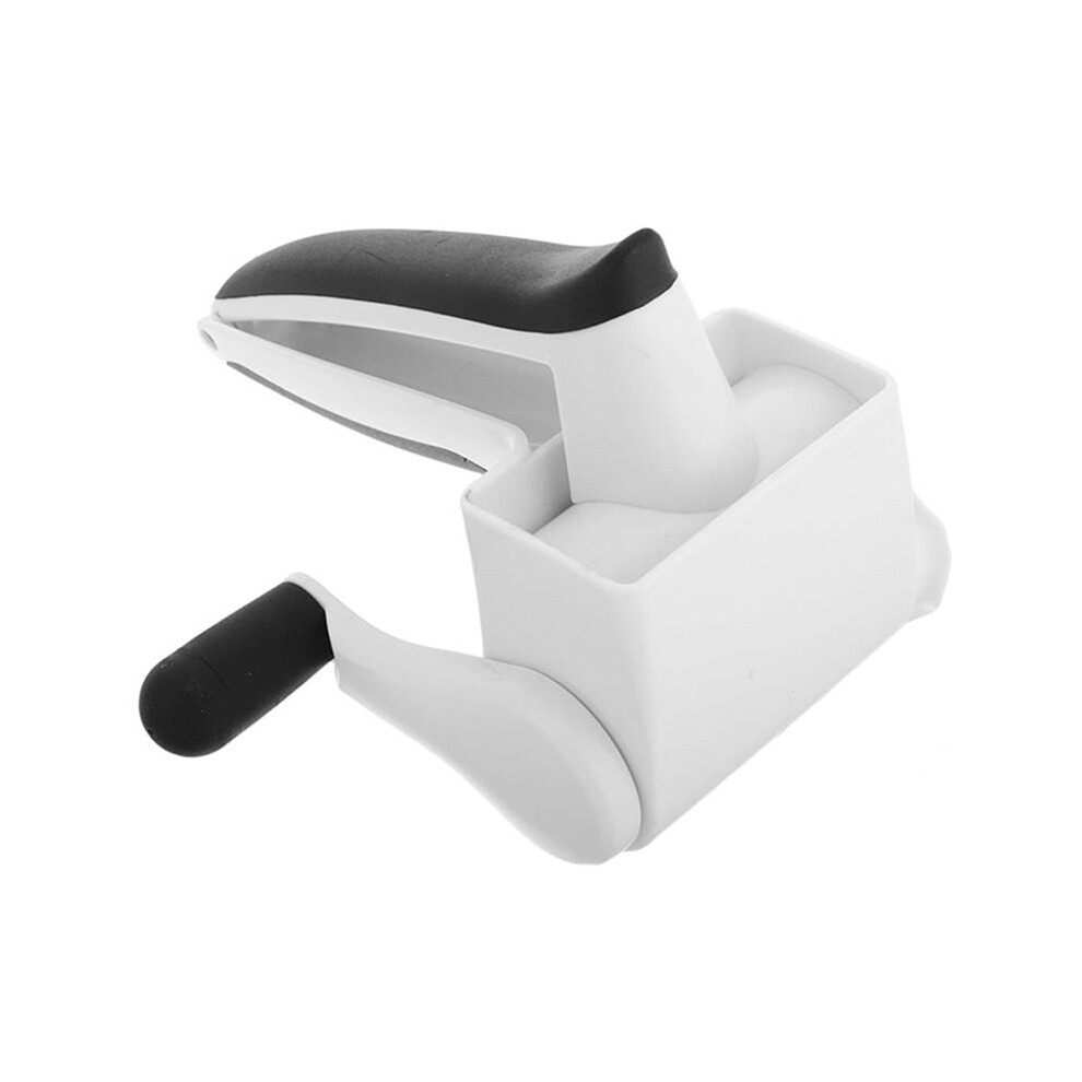 Rotary Cheese Grater,Hand Crank Cheese Shredder With Drums,White, Stainless Steel&Abs,Dishwasher Safe 4713492602497