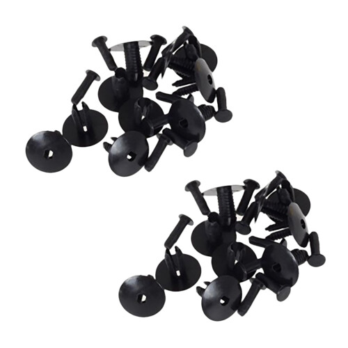 100Pcs  Lined with Fasteners Rivet Snaps Decorative Panel Snaps Suitable for
