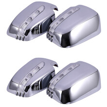 4x Car Door Mirror Covers with LED for Triton L200 2005-2014 Pajero Sport 2011