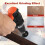 2 Inch Sanding Discs, 150 Pcs 80 Grit Quick Change Disc, Die Grinder Danding Disc for Surface-Prep Strip Grind 3