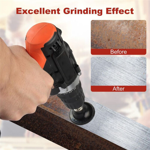 2 Inch Sanding Discs, 150 Pcs 80 Grit Quick Change Disc, Die Grinder Danding Disc for Surface-Prep Strip Grind 2