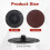 2 Inch Sanding Discs, 150 Pcs 80 Grit Quick Change Disc, Die Grinder Danding Disc for Surface-Prep Strip Grind 6