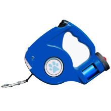 Pet Leash 4.5M Multifunctional LED Flashlight Extendable Retractable Dog Lead Animal Outdoor Walking Supplies